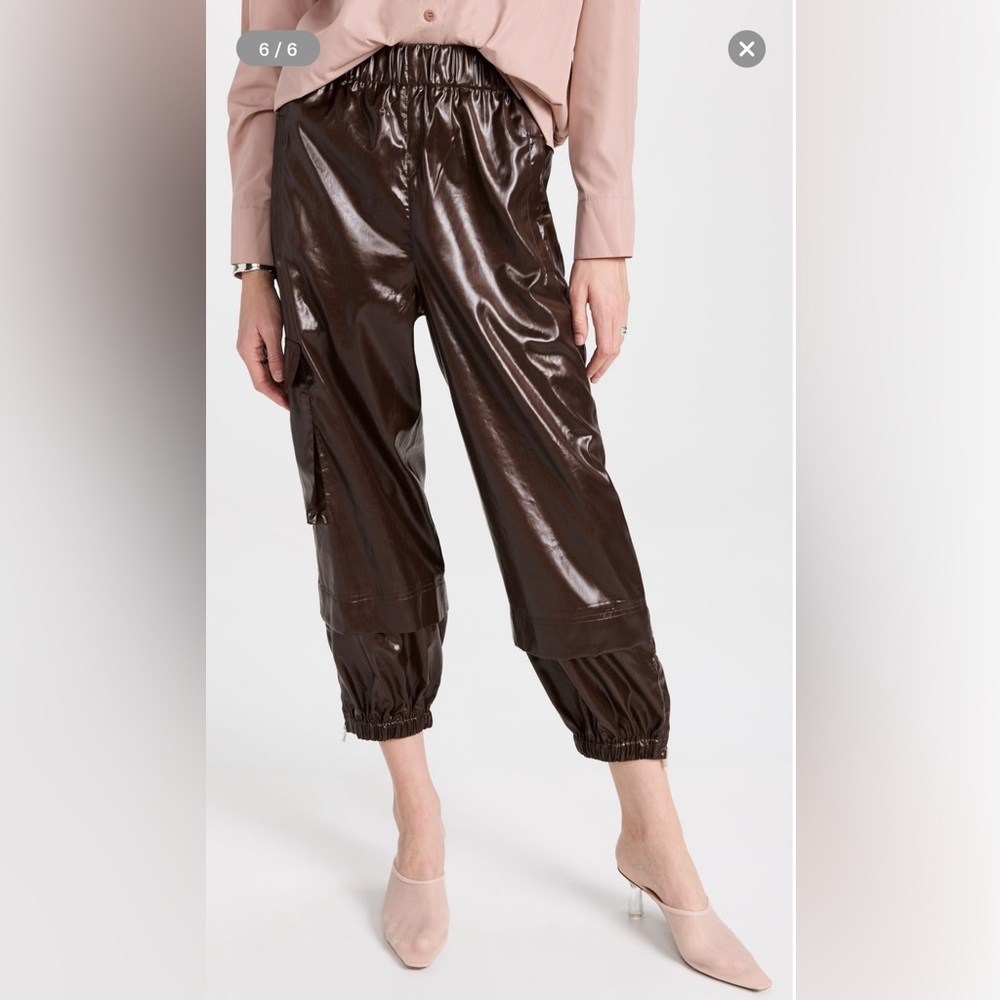 Like new Tibi Gleam Wilt joggers